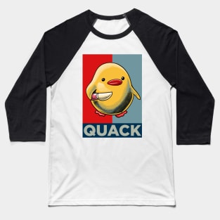 Duck with Knife Meme Baseball T-Shirt